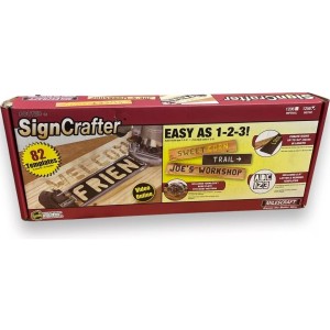 Kit De Plantillas Para Hacer Letreros Singcrafter Milescraft