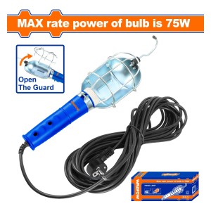 Foco Lampara Taller 75w Cable 10mt Wadfow Wfl30001 - L N F