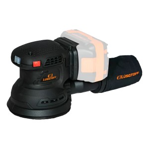 Lijadora Roto Orbital Inalambrica Lusqtoff Black Series Frecuencia 50 Hz Lrl11000-9b