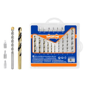 Set 16pzas Mechas Y Puntas Wadfow Wks4165