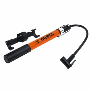Inflador 28cm Adosable A Bicicleta Truper