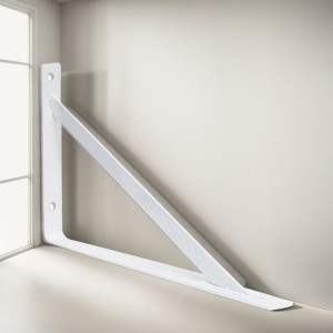 Ménsula Escuadra Hierro Reforzada 30 X 50 Cm Para Estantes