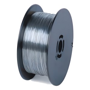 Alambre Soldar Mig Sin Gas Flux 0.8mm 5kg Lusqtoff Lqflux085 Plateado