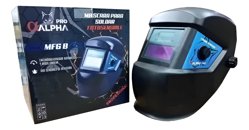 Mascara Careta Soldar Fotosensible Alpha-pro Mf6b - Lnf