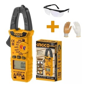 Pinza Amperimetrica Ingco Ing_dcm2001 + Obsequio