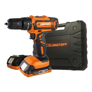 Taladro Atornillador Percutor 13mm Lusqtoff 2 Bat Atl18-9b