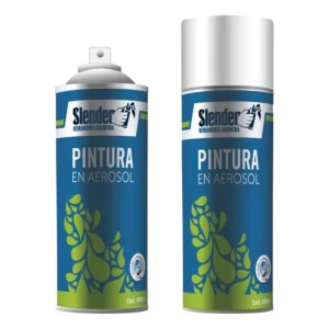 Pintura En Aerosol Alta Temperatura Slender 600° Negro