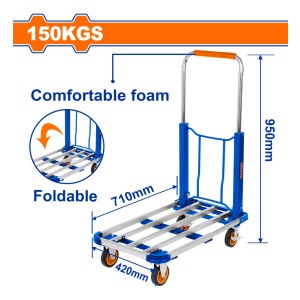Carro Plegable 150kg Hierro Aluminio Wadfow Wwb9a15 - L N F
