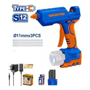 Pistola Aplicar Silicona + Bat/car 15-18g/min Wlu1412 Wadfow