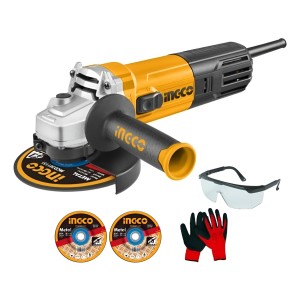 Amoladora Angular 4 1/2  Ingco Ag110018 1100w Industrial Ln