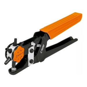 Pinza Sacabocados Trabajos Cuero Lona Plástico Cartón Truper