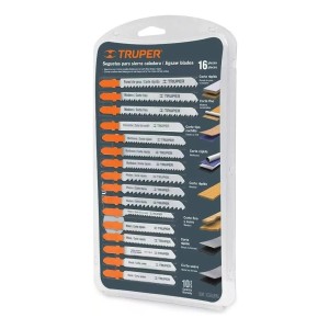 Juego De 16 Sierras Caladora Encastre T Truper - Lnf