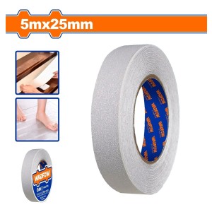 Cinta Antideslizante 5mt X 25mm Transparente Wadfow Wpn3525