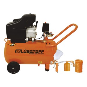 Compresor De Aire Eléctrico Portátil Lüsqtoff Lc-2550bk 50l