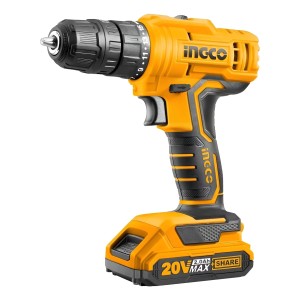 Taladro Atornillador 10mm Con 1 Bateria 20v Litio Ingco P20