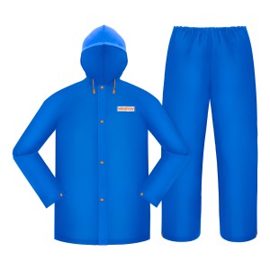 Equipo De Lluvia Campera Y Pantalón Talle Xl Pvc Wadfow