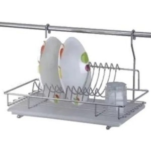 Escurre Platos De Colgar Escrurridor Con Barra 1m Y Bandeja