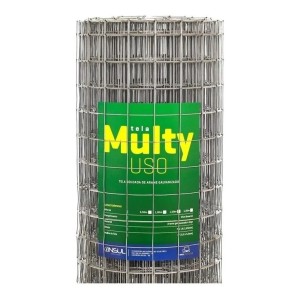Malla Tejido Electrosoldada Galvanizado Alto 1.5m X 25m