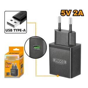 Cargador 5v 2amp Usb Para Bat Tipo C Ingco Fcli120502
