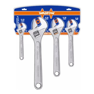 Set De 4 Llave Francesa Wadfow Waw174k - Lnf