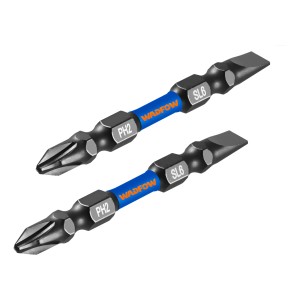 Set X2 Puntas Impacto Ph2 + Plana Sl6 65mm S2 Wadfow Wsv3k63