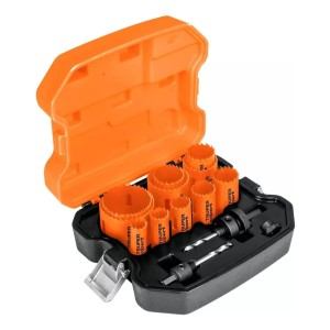 Juego De Sierras Copa P/ Madera Metal 14 Pz Truper Expert