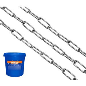 Cadena G30 Eslabon Soldado 4.7mm 3/16 X50mt Wadfow Wtlt1b05