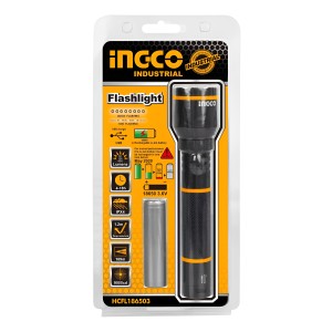 Linterna Recargable 5w 16cm Cree Led Ingco Hcfl186503