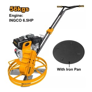 Alisador Concreto Helicoptero 6.5hp 56kg Ingco Gpt241-2