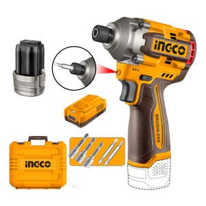 Atornillador Impacto 16v 170nm Valija Accs Ingco Cirli16178