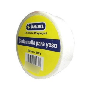 Cinta Malla Fibra Autoadhesiva Yeso 50 Mm X 90 Metros Unisil