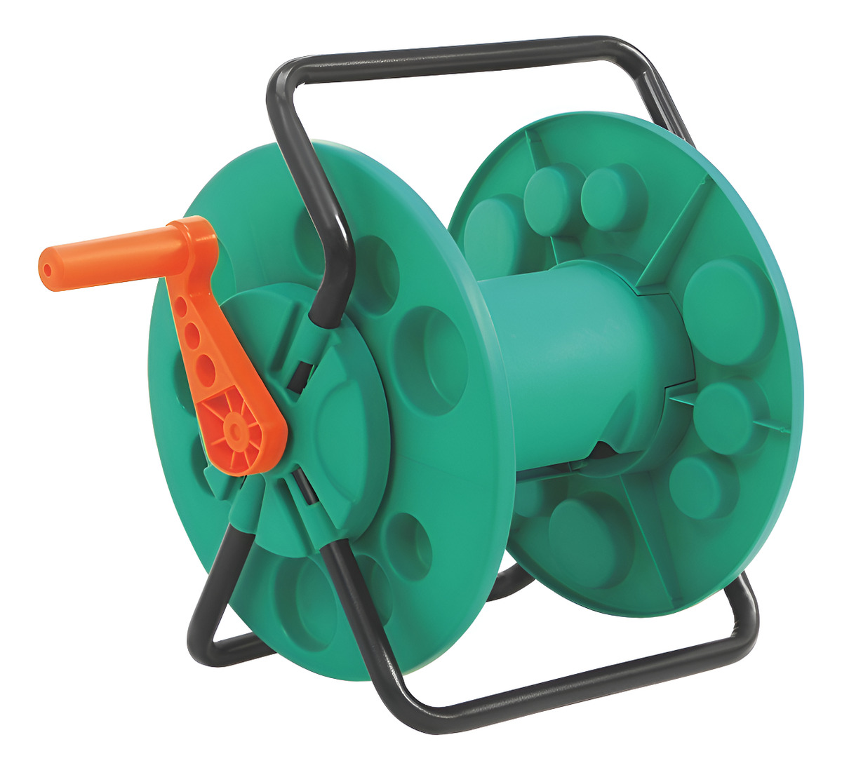 Enrollador De Manguera Fijo 60mts 1/2'' Tramontina