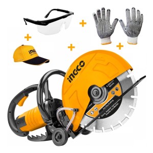 Sierra 2800w Corte Pavimento Piedra Pc3558 Ingco + Obs - Lnf