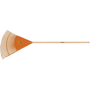 Escoba Plastica 30 Dientes Para Jardin 120 Cm.