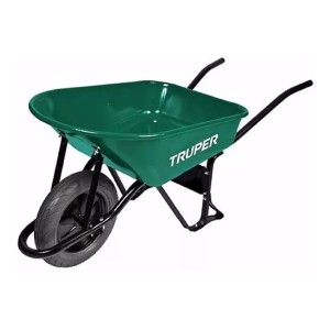 Carretilla Truper Cat-55 70 Lt. Rueda Maciza O Inflable