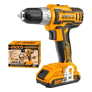 Taladro Atornillador Ingco 20v 10mm Auto Ajustable Cdli20021