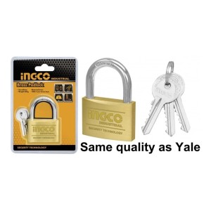 Candado Bronce 20mm Ingco 3 Llaves Dbpl0202