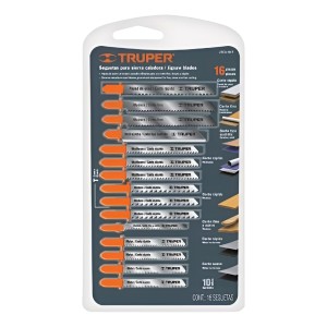 Juego De 16 Sierras De Calar Para Sierra Caladora Truper