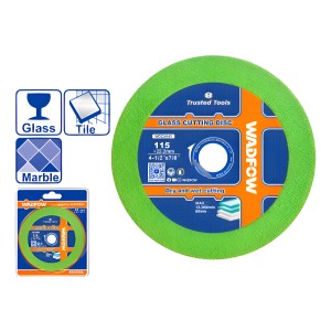 Disco Corte Vidrio 4 1/2 Reductor 20mm Wadfow Wdc9k45