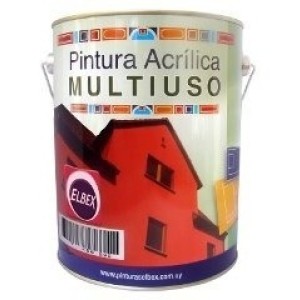 Pintura Acrilica Multiuso, Interior ,exterior, Pisos, 1 Lt