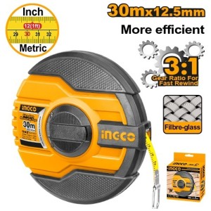 Cinta Agrimensor 30mt Ingco Hfmt8330 - Lnf