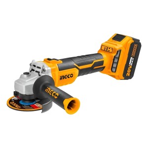 Amoladora Angular Inalámbrica Ingco P20s Cagli11522 De 50 hz/60 hz Color Naranja 220 v + Accesorios