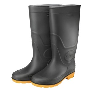 Ff Botas De Lluvia Negra Trabajo Talle 39-45 Ingco Ssh092lyb