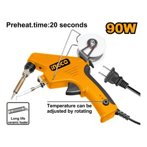 Pistola Soldar Estaño 90w Ingco Si016732 - Lnf