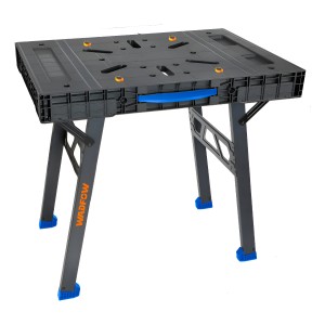 Mesa De Trabajo Plegable Multifunción 450kg Wadfow Wwe1535