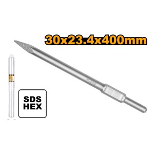 Punta Encastre Sds Hex 30x400 Mm Ingco Dbc03340011 - L N F