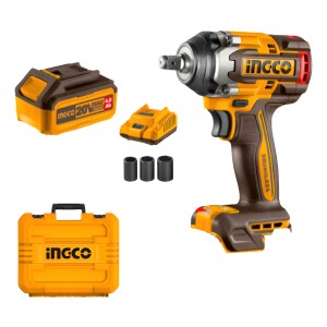 Llave De Impacto 500nm + 2 Bat_car Ciwli2050 Ingco - L N F