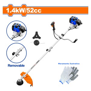 Desmalezadora 52cc Gasolina Wadfow Wgm2552
