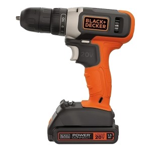 Taladro Inalámbrico De 10 Black+decker Bcd702c1 20v