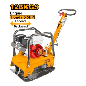 Plancha Compactadora 126kg Motor Honda 5.5hp Ingco Gcp125-1